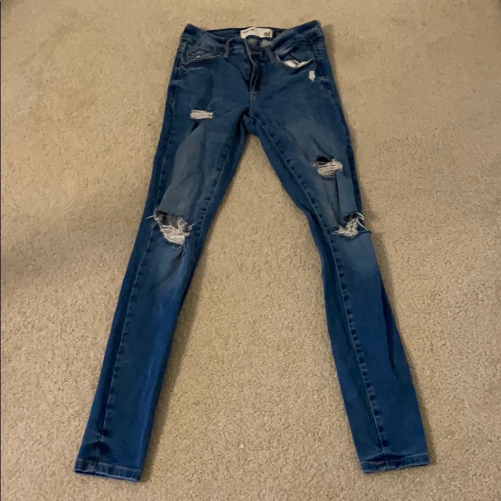 Distressed Jeans